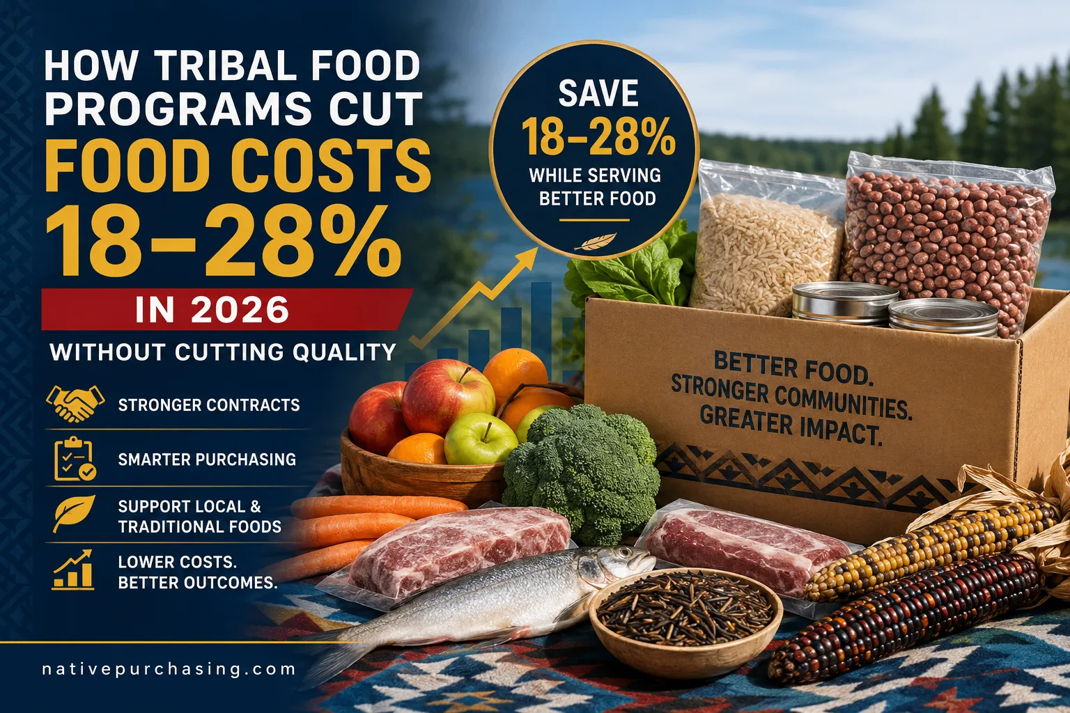How Tribal Food Programs Cut Food Costs 18 to 28%