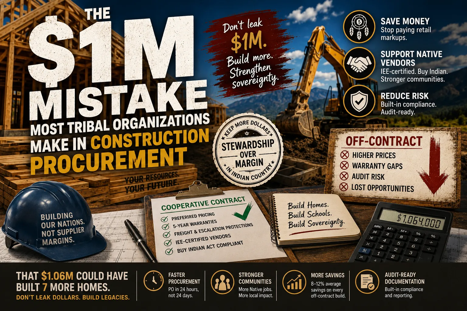 $1M Mistake Most Tribal Organizations Make in Construction Procurement