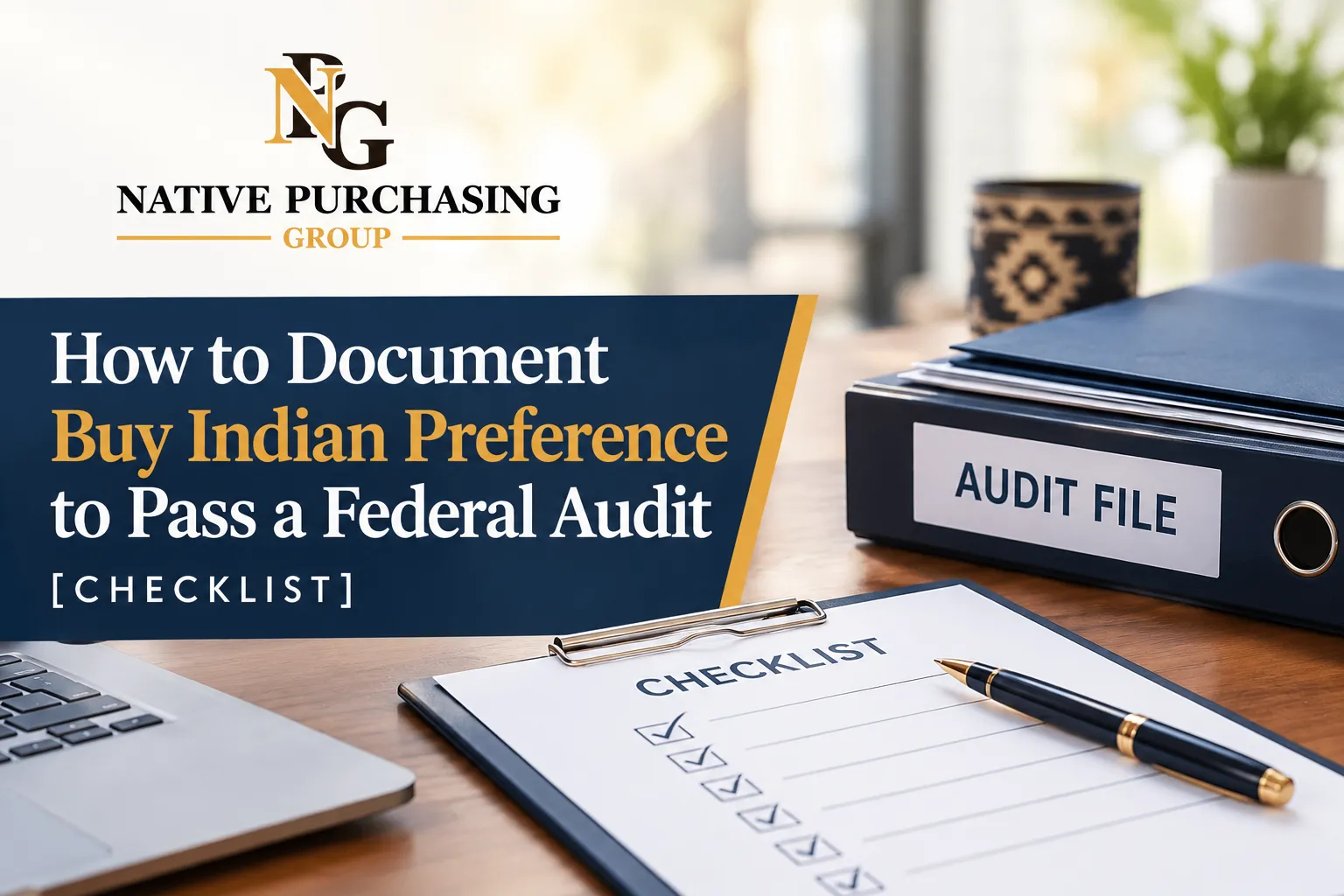 How to Document Buy Indian Preference to Pass a Federal Audit